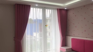 CÔNG TRÌNH RÈM CỬA VẢI GẤM BỐ TẠI NHÀ ANH PHONG, THÀNH PHỐ MỚI, BÌNH DƯƠNG || mandep.vn