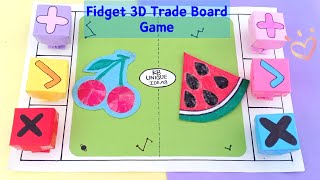 Fluffy and soft ~DIY 3D Fidget Trade Board Game | Fidget toys trading game / DIY pop it game screenshot 2