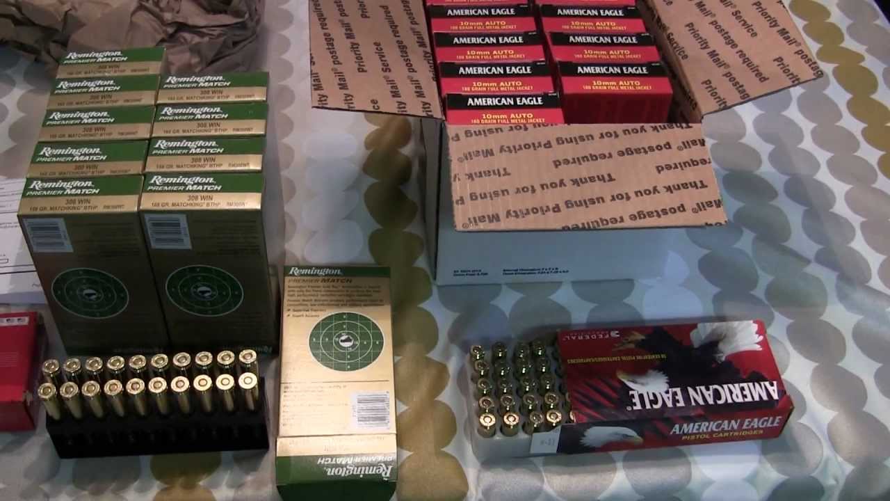 Ammo stockpile and coupon code NRA YouTube