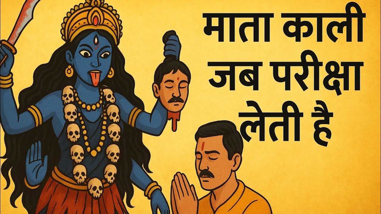 माता काली जब परीक्षा लेती है एक भक्त के जीवन में ये सब होता ही होता है