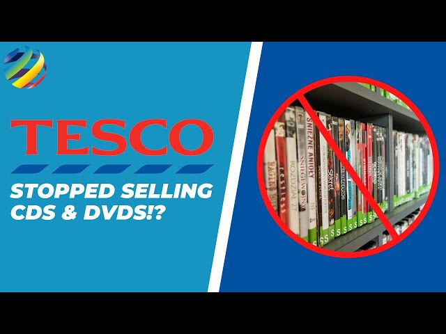 Tesco to end sale of CDs and DVDs, report claims