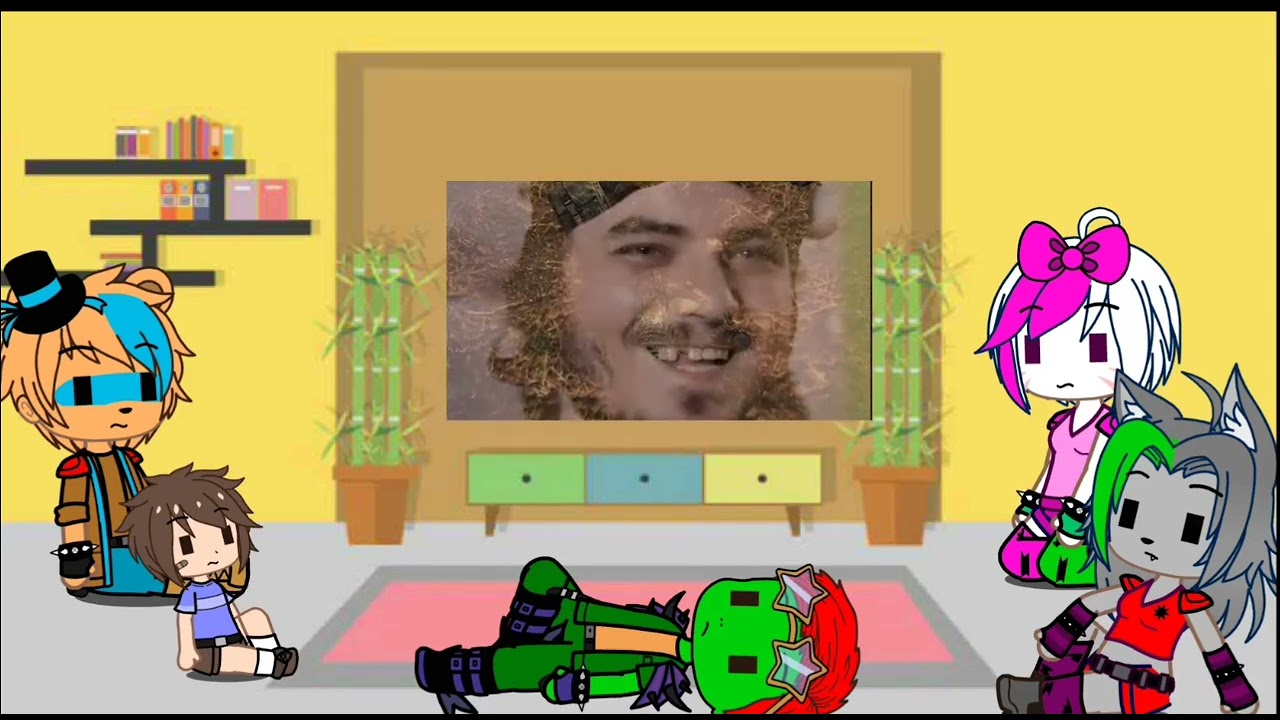 Реакция Fnaf sb на бэбэй 