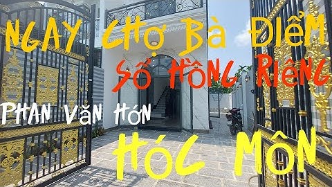 Bán nhà hóc môn. Ngay chợ Bà điểm phan văn hớn#bannhahocmon #nhàđấtquanganh #