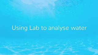 Using Pooltrackr Lab To Analyse Water