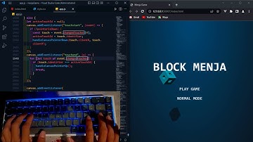 ASMR Programming - Menja Game - No Talking