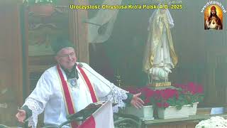 Kazanie - Ks. P. Natanek 25.10.2025