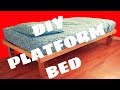 DIY Modern Platform Bed - Twin $20