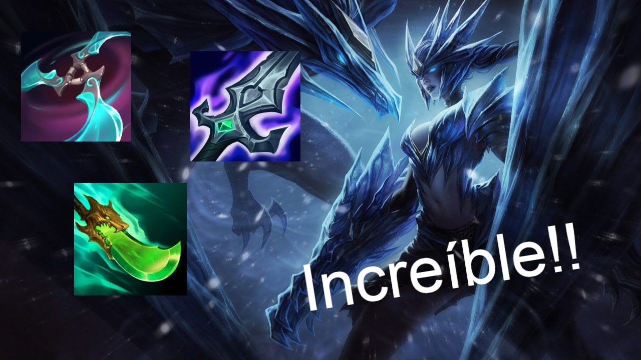Reviento con Shyvana AD en el nuevo mapa invernal!!!!