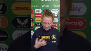 Amber Barrett on her winning goal against Netherlands