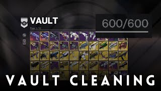 Chill Stream Today - Vault Cleaning & Maybe Some Bounty Prep!