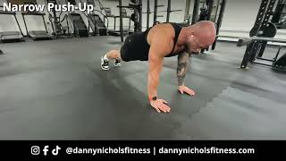 How To Do A Narrow Push Up