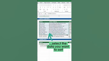 Sort Last Names Easily in #excel  (Even When Mixed with First Names)  #exceltips #exceltutorial