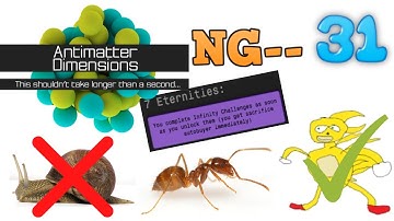 Antimatter Dimensions NG-- Episode 31: A big bug that works in my favor?!