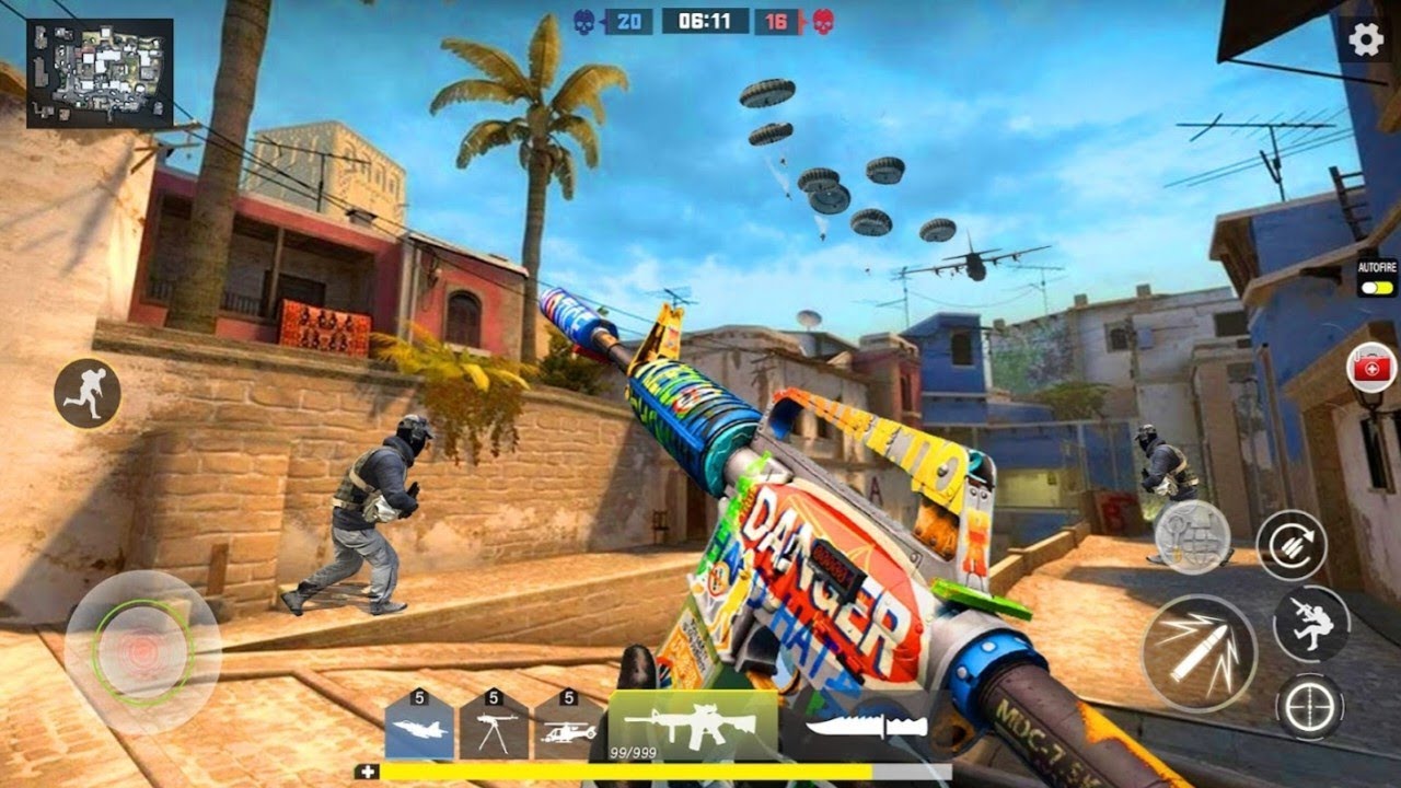 FPS Commando Encounter Strike - Gun Shooting Games - Android Gameplay