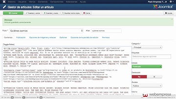 Insertar citas o frases importantes de Twitter en Joomla!