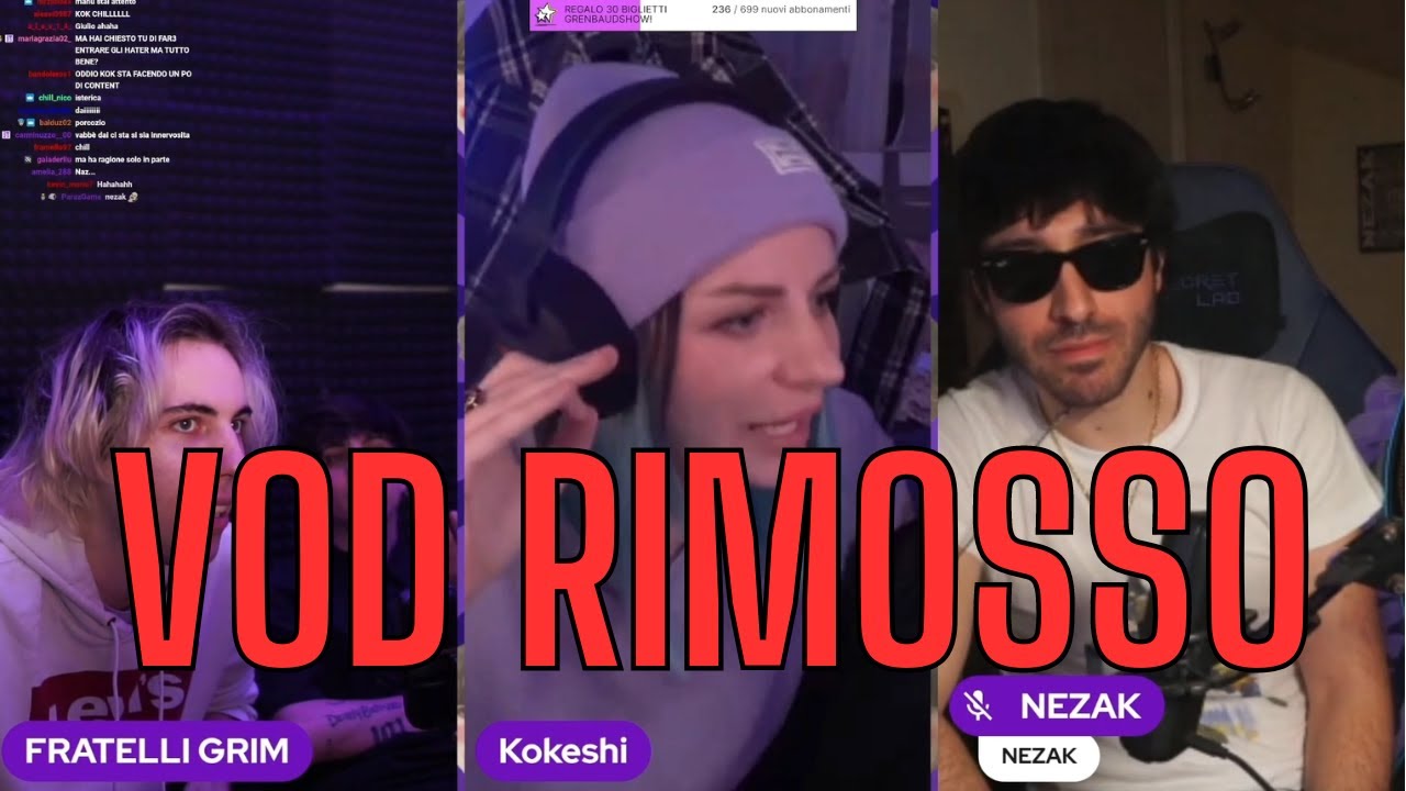 La parte RIMOSSA del LITIGIO fra KOKESHI e GRENBAUD, MANUXO, NEZAK