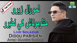 Didou Parisien Live Solazur Avec Manini 2020- Lmorale  Ziro Matlomounach ki Ntiro © By Nidal Meddi