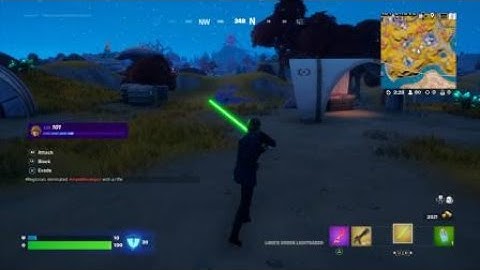 Luke Skywalker Vs. Darth Vader In Fortnite! 1v1 Duel