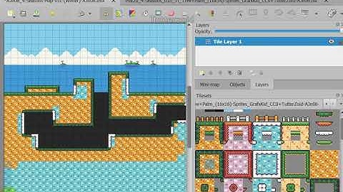 Using Tiled(Map Editor) for Easy 2d Game Level Design - Platform or RPG style HowTo Tut :)
