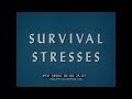 1961 U.S. AIR FORCE SURVIVAL TRAINING FILM "SURVIVAL STRESSES" 28564