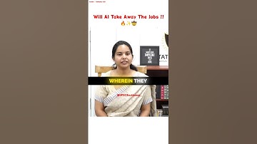 Will Ai Take Away The Jobs ? 🔥 | UPSC Backbone | Upsc Interview | Medha Anand | #shorts