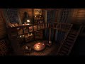 Cozy cabin with Rain &amp; Fireplace Sounds to Sleep, Relax, Study