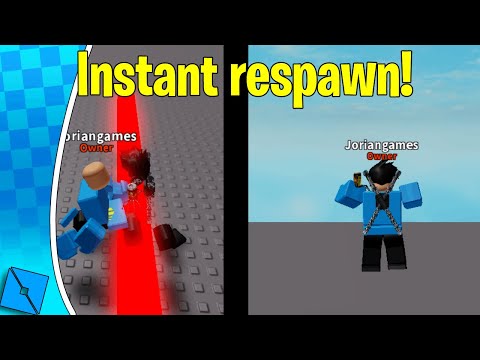 HOW TO MAKE A INSTANT RESPAWN || NO scripts!!!