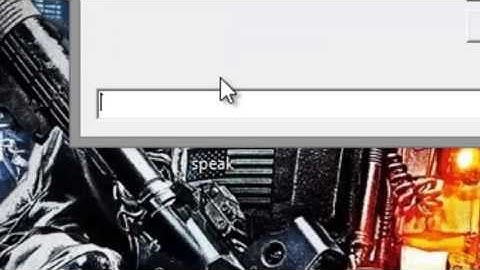 How to make your Computer Speak !