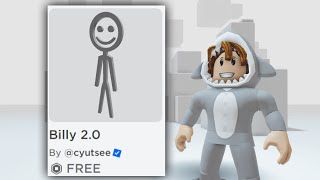 NEW 13 FREE DYNAMIC FACES IN ROBLOX 😱 (BILLY IS BACK)