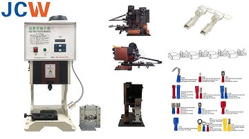 JCW-4T Terminal Crimping Machine丨Cable Lug Crimping Machine丨Ferrule Crimping Machine