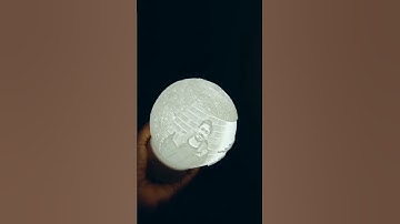3D Printed customized moon lamp