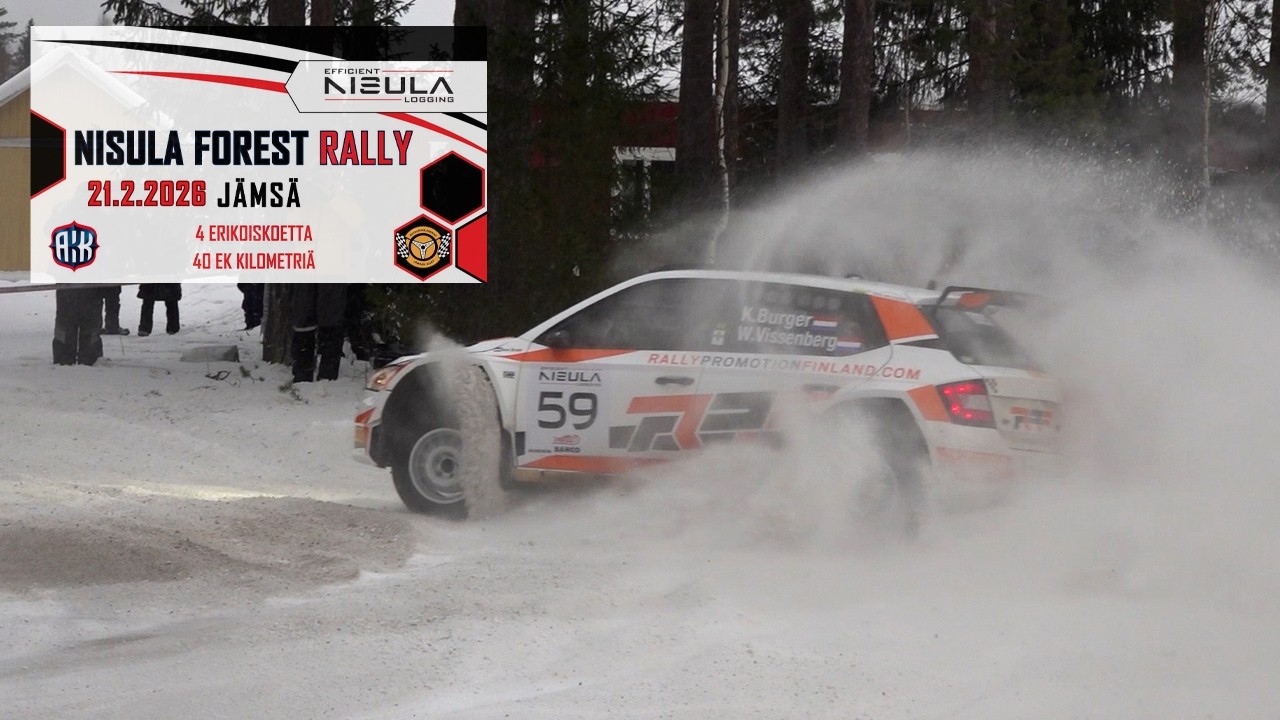 Nisula Forest Rally 2026 | Mistakes