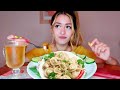 МУКБАНГ ПЕЛЬМЕНИ ЖАРЕНЫЕ | не АСМР | MUKBANG DUMPLINGS  asmr | МОЯ РАБОТА | ИСТОРИИ |