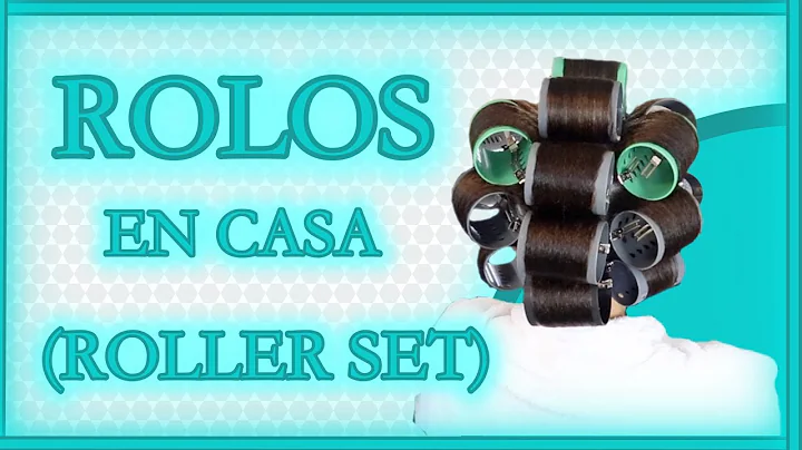 COMO HACERTE ROLOS EN CASA (ROLLER SET AT HOME)/ Y...