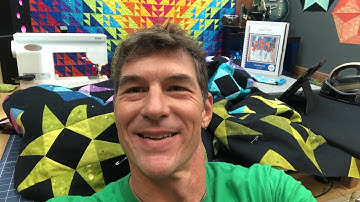 Rob Appell Machine Quilting on 7” Machine