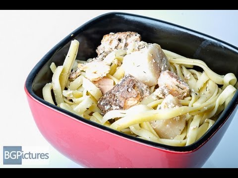 Hlo Healthy Eating Recipe Seafood Fettuccine With Scallops Shrimp And Smoked Salmon And Fat Free Cre-11-08-2015