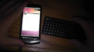 Ubuntu 11.04 on Archos 43 (WiFi and Bluetooth WORKING!) screenshot 4