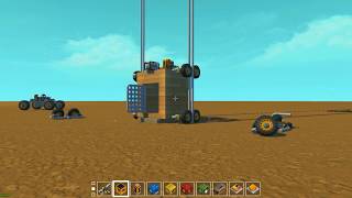 Celebrity Scrap Mechanic Elevator Demo Wealth