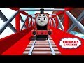 Tomas el tren en español - Thomas y sus amigos. James y sus amigos en las vías mágicas. Latino.