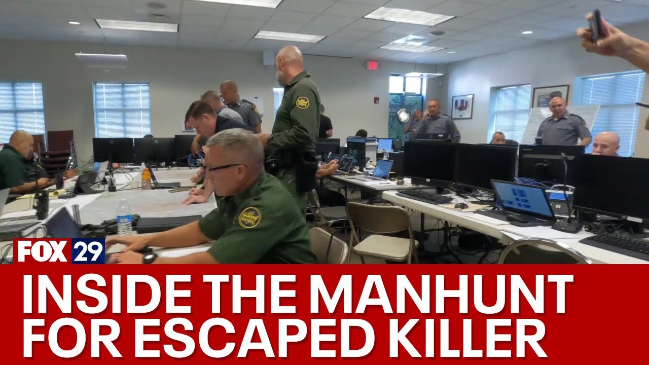 Behind the scenes look at police manhunt for escaped killer Danelo ...