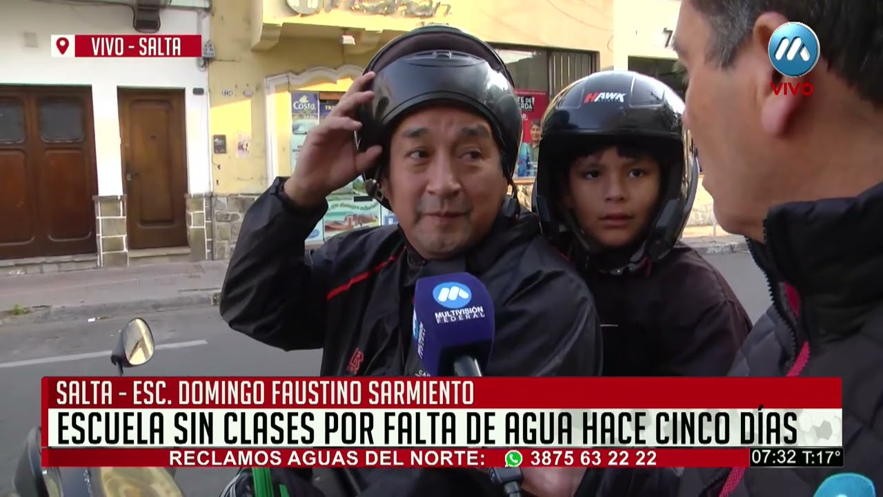 Escuela sin clases por falta de agua hace cinco días