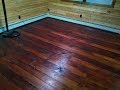 DIY Rustic Cedar Floor DIY Rustic Cedar Floor