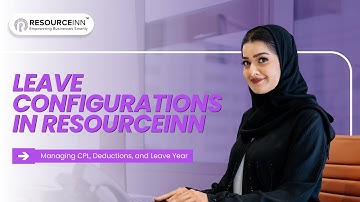 Leave Configurations in Resourceinn | HRMS | Request Management