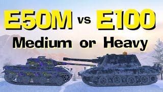 WOT Blitz Face Off || E 50 M vs E 100