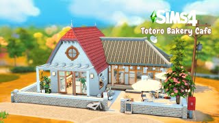 Totoro Bakery Cafe🌳🧁| Mt.Komorebi⛩ | Stop Motion Build | The Sims 4 | No CC