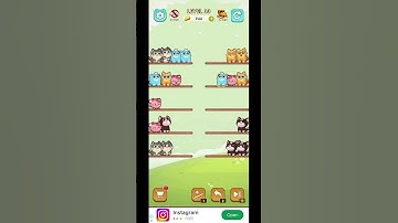 Cat Sort Level 33 with Puzzle_Daddy