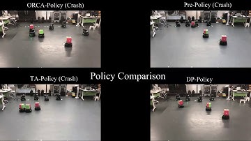 Cooperative Multi-Robot Navigation in Dynamic Environment with Deep Reinforcement Learning