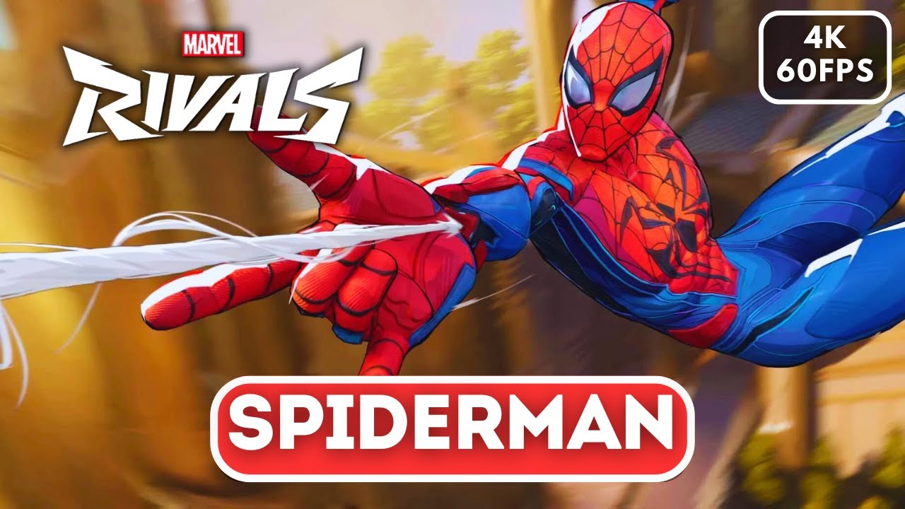 SPIDERMAN MARVEL RIVALS Gameplay Walkthrough【4K 60FPS】No Commentary ...