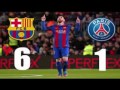 اهداف برشلونة 6-1 باريس سان جيرمان [8/3/2017] عصام الشوالي - دوري ابطال اوروبا [HD]