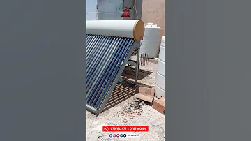 تغيير أنابيب سخانات مياه شمسية مفرغه مكسورة 
